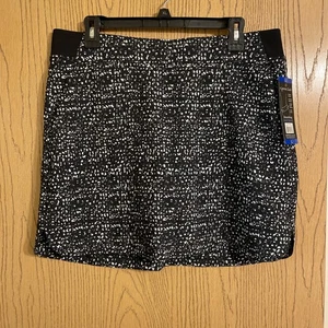 Cypress Club Damen Skort Größe Large schwarz weiß abnehmen Bauchkontrolle - Bild 1 von 8