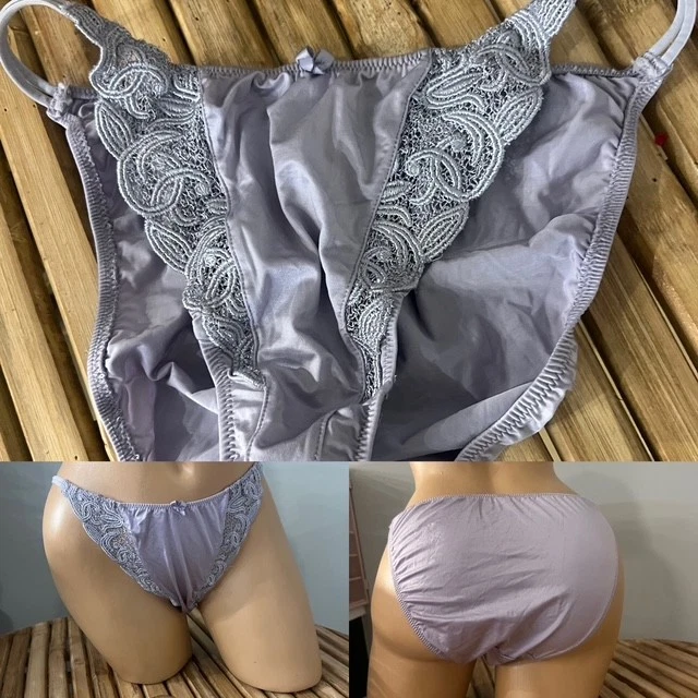 BRAGAS BIKINI VINTAGE VICTORIAS SECRET DOBLE CUERDA circa 1999 talla L Foto 1 de 1