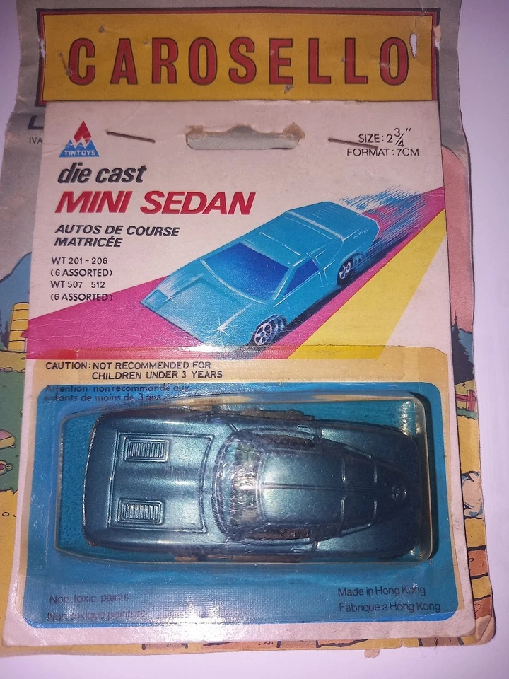 Tin Toys Die Cast Mini Sedan Fast Wheels Toy Car WT 203 Chevrolet Luxe Vintage - Immagine 1 di 3