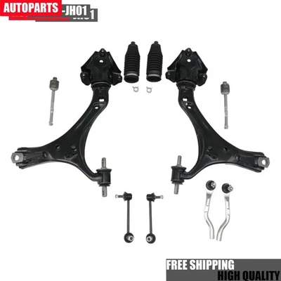 For 2013-2017 Honda Accord V6 10x Front Lower Control Arm Tie Rod End Sway Bar Foto 1 de 4