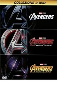 AVENGERS TRILOGY 3 DVD COFANETTO FANTASCIENZA - Foto 1 di 1