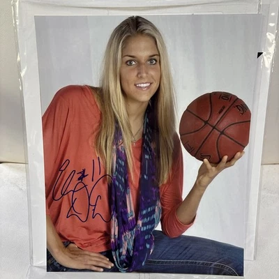 Foto firmada por Elena Delle Donne de la WNBA Washington Mystics Foto 1 de 3