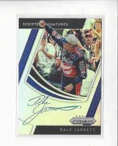 2019 Panini Prizm Scripted Signatures Silver Prizms Dale Jarrett AUTOGRAPH - Picture 1 of 2