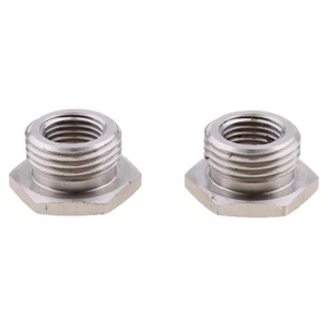 Edelstahl Reduzieren O2 Sensor Port Bungs Plug Adapter 18mm Auf 12mm Für - Picture 1 of 7