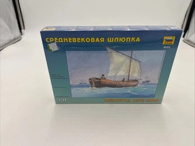Mini bote salvavidas medieval Zvezda histórico 1/72 NUEVO SELLADO Foto 1 de 3