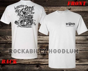 Retro Hot Rod Tee T Shirt Ed Big Daddy Roth Studios 60's Fugitive Vette - Picture 1 of 7