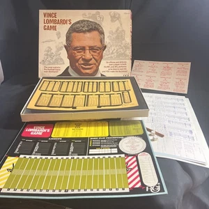 Juego de mesa vintage Vince Lombardi's Game 1970 de Research Games Inc. - Imagen 1 de 10