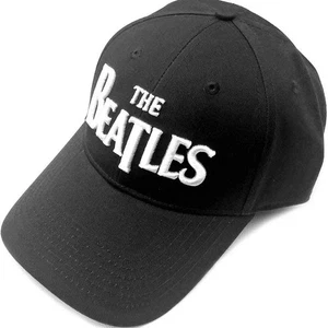 THE BEATLES CLASSIC LOGO SNAP BACK BLACK BASEBALL CAP OFFIZIELL LIZENZIERT - Bild 1 von 10