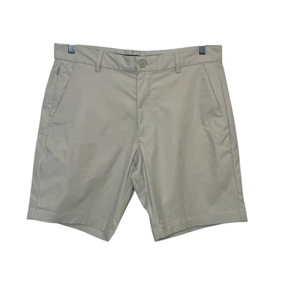 St Johns Bay Classic Shorts Mens Size 34 Beige Casual Summer Golf - Image 1 of 4