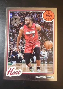 2025-26 Topps Baloncesto Dwyane Wade 45 Aniversario Lámina #80BK-5 Heat B34:77 - Imagen 1 de 3