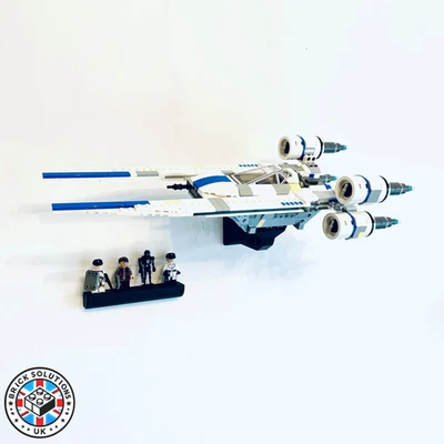 BRICK SOLUTIONS UK Wandhalterung für LEGO Star Wars (75399) Rebel U-Wing Starfighter