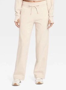 New Ladies Joy Lab Athletic Pants Size L Large Moon Long Length Sweatpants NWT - Picture 1 of 10