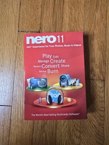 NERO 11 360° Experience for Your Photos, Music & Video for Windows, NEW SEALED - Picture 1 of 3