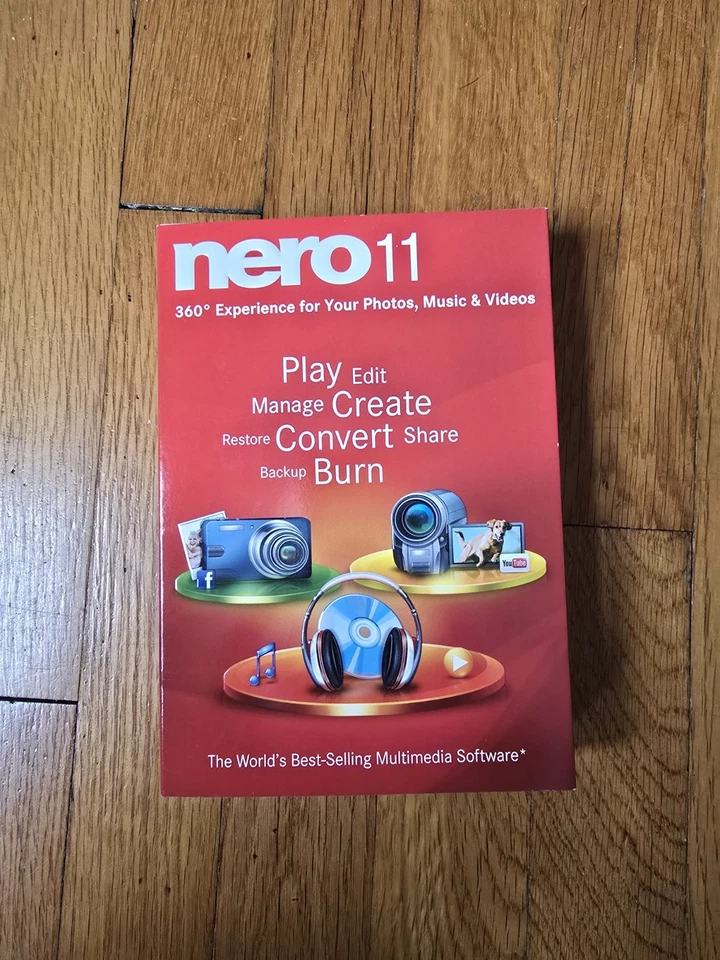 NERO 11 360° Experience for Your Photos, Music & Video for Windows, NEW SEALED - Image 1 of 3