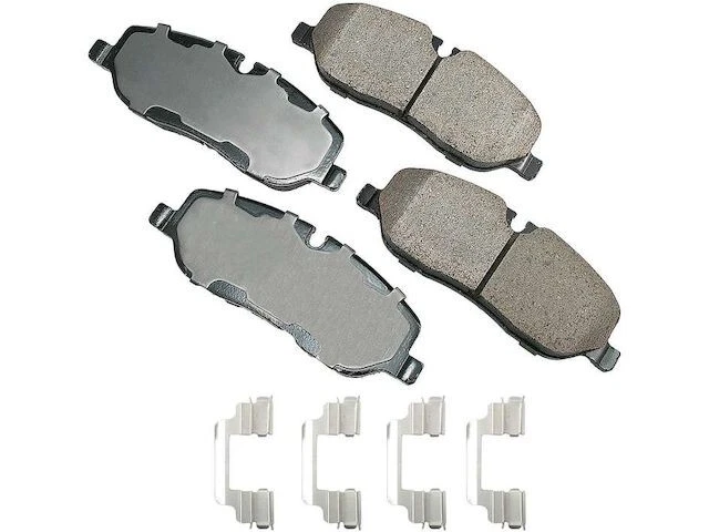 Juego de pastillas de freno delanteras Akebono 17PW59K para Land Rover Range Rover Sport 2006-2009 Foto 1 de 1
