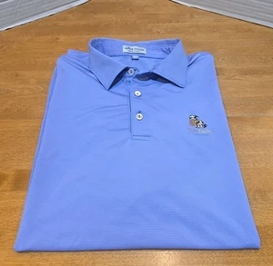 Polo Peter Millar estiva comoda uomo L Twin Eagles Napoli Florida Golf - Foto 1 di 7