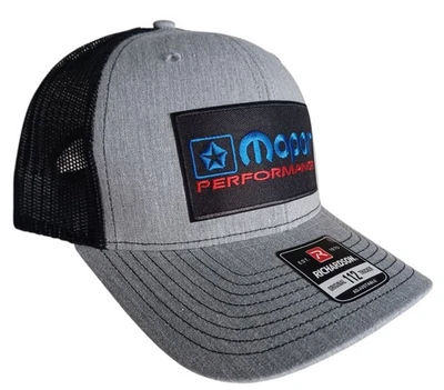Sombrero parche Mopar Performance Richardson 112 Trucker Snapback NUEVO Dodge envío gratuito Foto 1 de 4