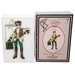 Margaret Le Van Callejón Gatos Gatito O' Grish Ms. Saks Raro Adorno Retirado En Caja - Imagen 1 de 7