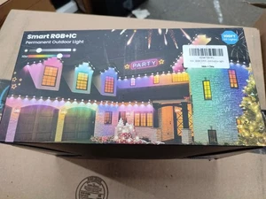 100ft LED Permanent Outdoor Lights Smart Alexa/App Outdoor Lights IP67 - Picture 1 of 4