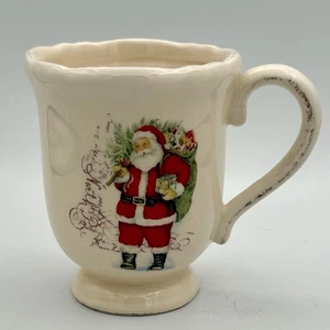 Vintage Santa MAGENTA Exclusive Tasse - Weihnachten Kaffee - Bild 1 von 5
