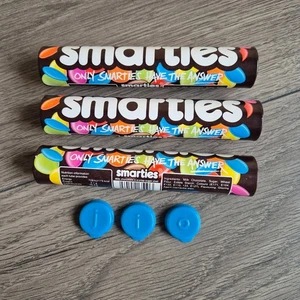 Smarties Sweet Tube Deckel leer 1989 x3 - Bild 1 von 2