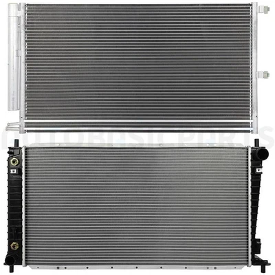 Aluminum Radiator & AC Condenser Cooling Kit For 2007-2008 Lincoln Navigator - Изображение 1 из 4