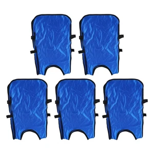 (Dark Blue)5PCS Kids Training Vests Sleeveless Practice Pinnies Round Neck T MA - Picture 1 of 23