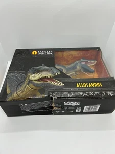 Mattel Jurassic World Hammond Collection Allosaurus Action Figure DAMAGED BOX - Picture 1 of 2