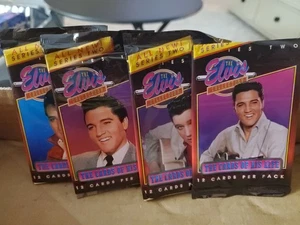 ~~ ELVIS PRESLEY ~~ CARTE COLLEZIONABILI ~~ 4~~ CONFEZIONI SIGILLATE ~~ SERIE # 2 Leggi! - Foto 1 di 2