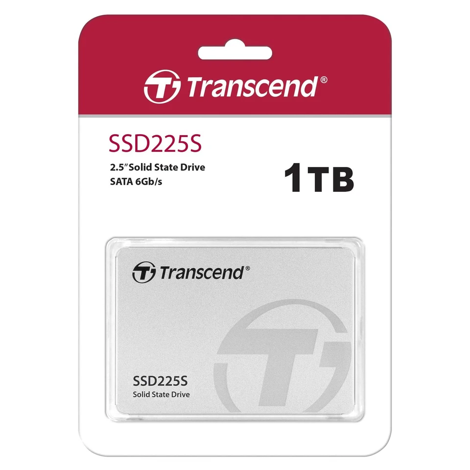 TRANSCEND 1TB 6.35cm 2.5Zoll SSD SATA3 3D TLC TS1TSSD225S (0760557859000)