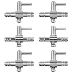 FINBe Aquarium Air Valve Aquarium Metal Valve for Aquarium Air Flow Control 6PCS - Picture 1 of 5