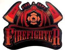Firefighter Helmet Decal-ESTD 1991