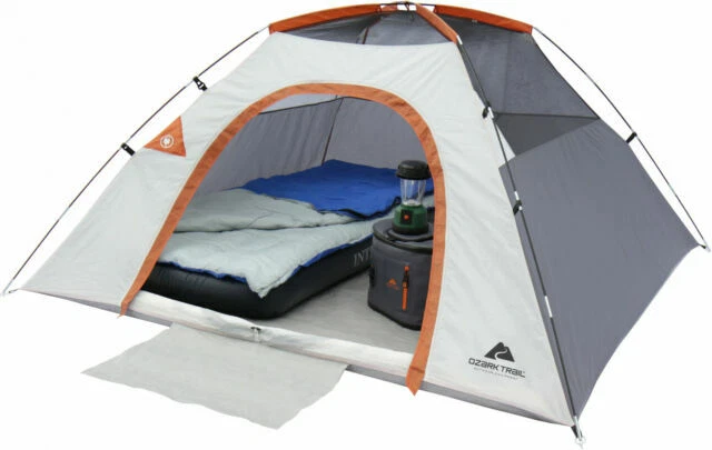 Ozark Trail 3 Person Camping Dome Tent - White