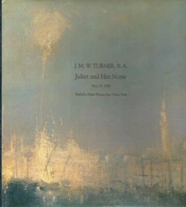 SOTHEBY’S English Art TURNER Juliet and Her Nurse Auction Catalog 1980 HC   - Imagen 1 de 1