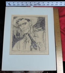 Sam Cherry (1902-75) Original pencil drawing for Paperback Cover Nov. 1955 - Picture 1 of 5