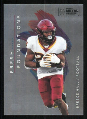 2022 Skybox Metal Universe Champions Fresh Foundation #FF39 Breece Hall - Image 1 of 2