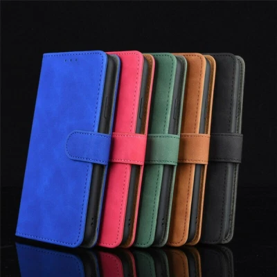 For iPod Touch 5th 6th 7th Gen Case Flip Matte Leather Wallet Card Slot Cover - Image 1 of 4