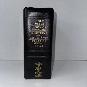 Holy Bible The Book Of Mormon Doctrine and Covenants Pearl of Great Price 1989 - Picture 1 of 4