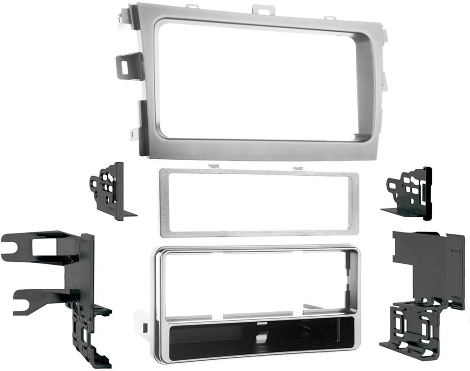 Комплект для установки в приборную панель Metra 99-8223S с одним DIN для Toyota Corolla 2009-2013 годов выпуска - Изображение 1 из 2