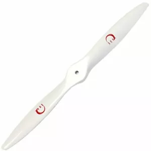 XOAR PJM White 12x6 RC Model Airplane Propeller 12 Inch Wood Gas Prop Blade - Picture 1 of 2