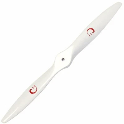XOAR PJM White 12x6 RC Model Airplane Propeller 12 Inch Wood Gas Prop Blade - Image 1 of 2