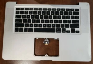 APPLE MACBOOK PRO 15.4" A1286 Mid 2009 PALMREST ASSEMBLY W/KEYBOARD 069-8153-10  - Imagen 1 de 2