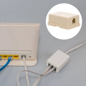 Telephone Cable Distribution Box Jack Splitter for Landline Analog Adapter - Zdjęcie 1 z 12