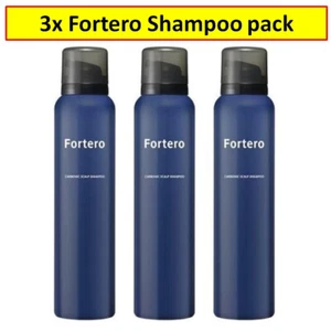 3x Fortero Men's Hair Growth Shampoo- Fight Baldness Thinning Balding Hair Shamp - Picture 1 of 10