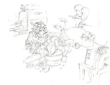 DUCKTALES Walt Disney Production Animation Drawing frm Animators Estate 87-90 62