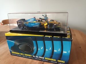 HOTWHEELS RENAULT R25, F ALONSO 2005 F1 CONSTRUCTORS  1:18 Limited Edition 