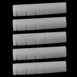 5 piezas Guitarra Acústica 43mm Material Hueso Real Tuerca Ranurada para Guitarra SIGMA - Imagen 1 de 5