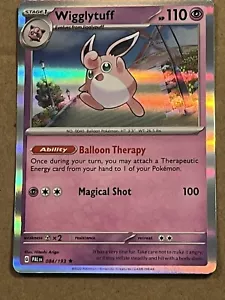 2023 POKEMON - PALDEA EVOLVED - WIGGLYTUFF - HOLO 084/193 - Picture 1 of 2