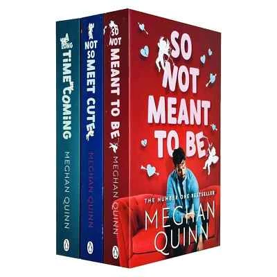 Cane Brothers Series by Meghan Quinn 3 Books Collection Set So Not Meant To Be - Image 1 of 4