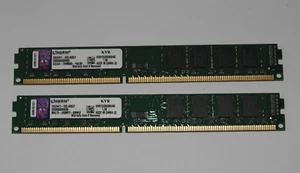 8GB Kingston ( 2x4GB) RAM Arbeitsspeicher 1333MHz 10600U DDR3 KVR1333D3N9/4G - Bild 1 von 1